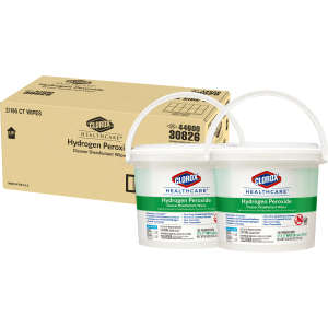 Clorox, Clorox® Healthcare® Hydrogen Peroxide Cleaner Disinfectant Wipes,  185 Wipes/Container
