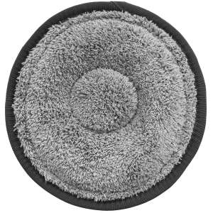 MotorScrubber, 8", Microfiber Pad, Gray