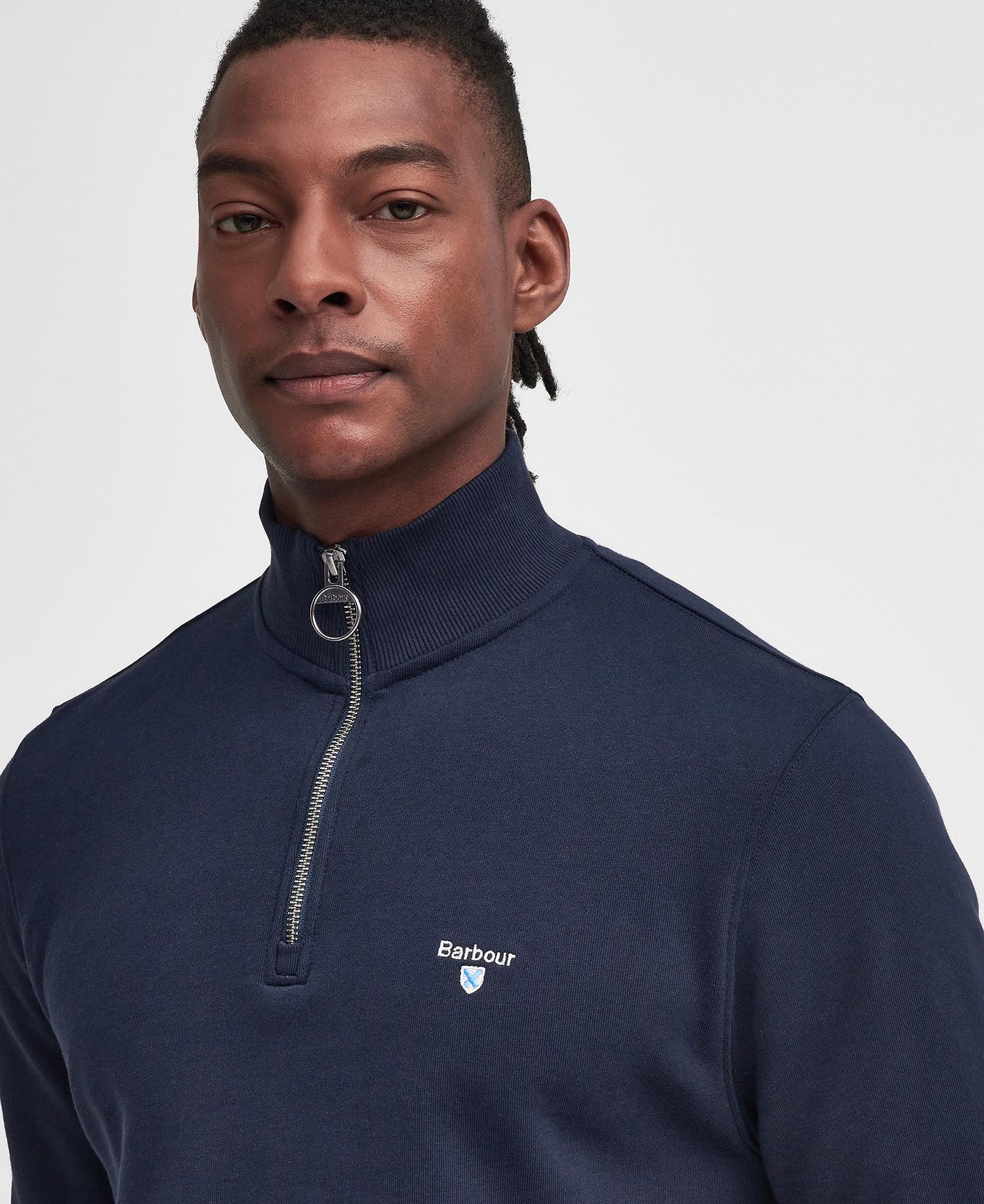 Felpa Beckhill con zip corta image number 3