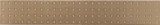 Native Metals Champagne Gold 2×12 Perforated Decorative Tile Satin