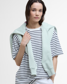 Millie Striped Relaxed T-Shirt Cloud Stripe