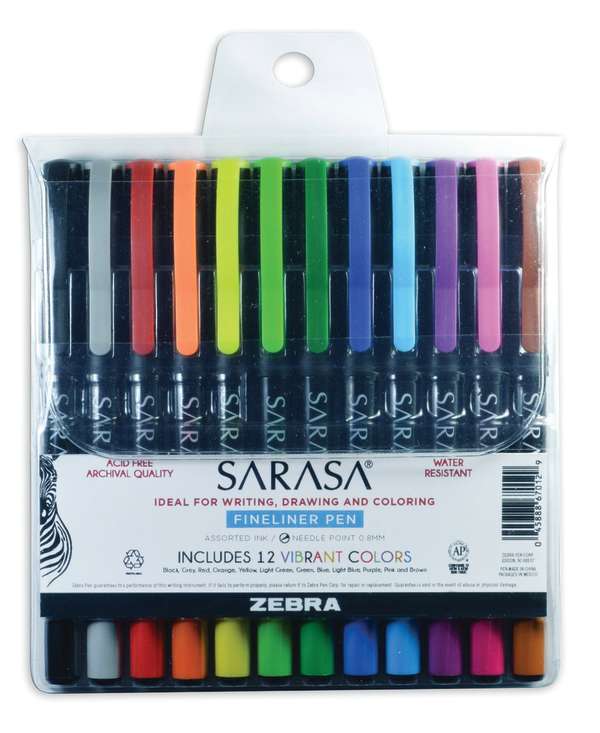 Sarasa® Fineliner Pens,...