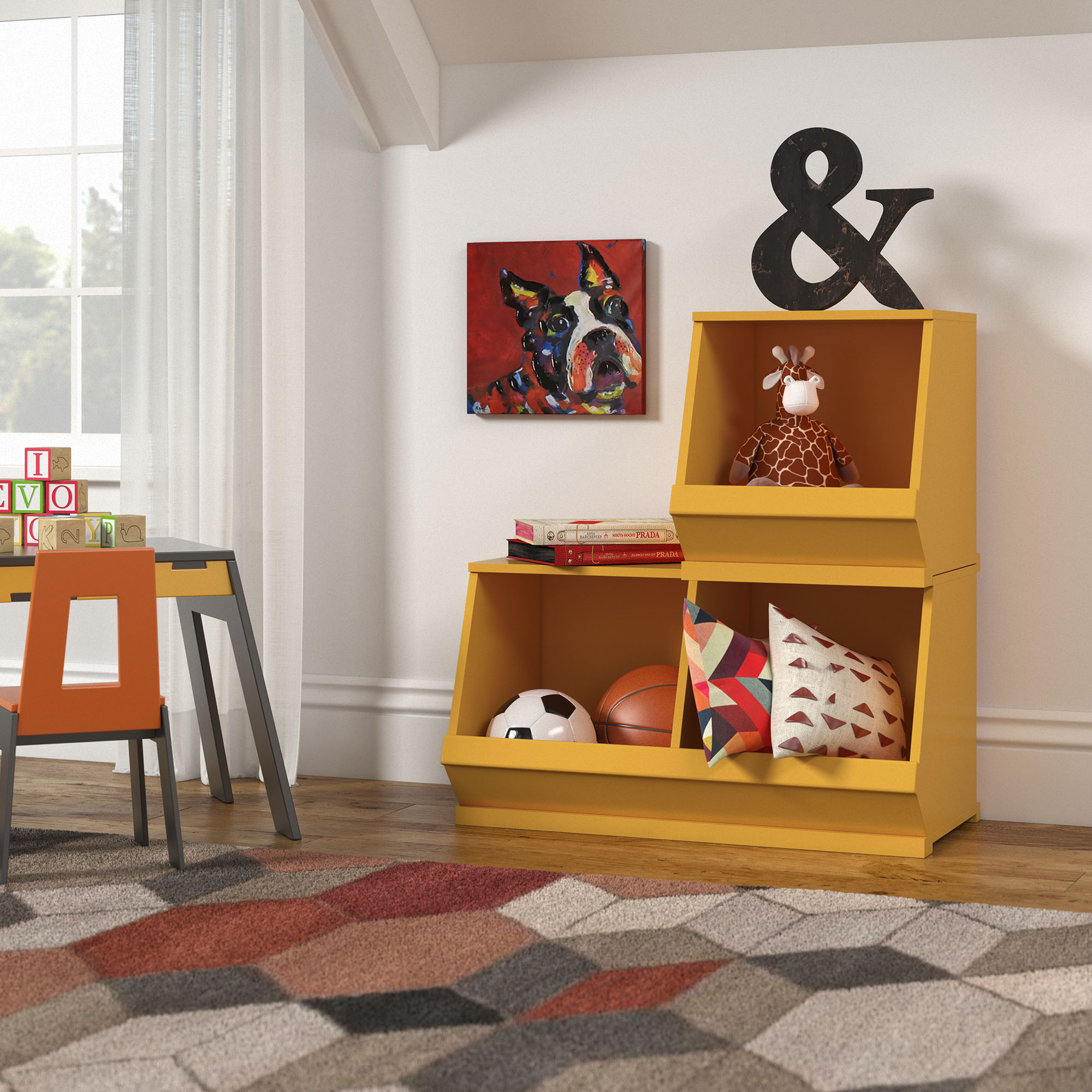 Modular Stacking Storage Bins