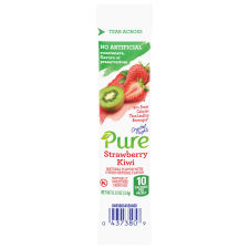 Crystal Light Pure Strawberry Kiwi Drink Mix 0.12 oz Wrapper