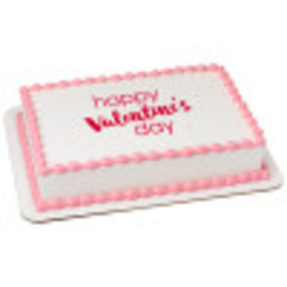 Image Cake Valentine's Day Script