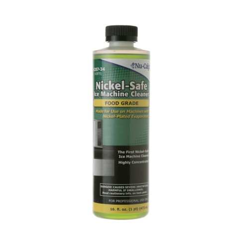 Nickel safe ice machine cleaner for UCC15NPRII