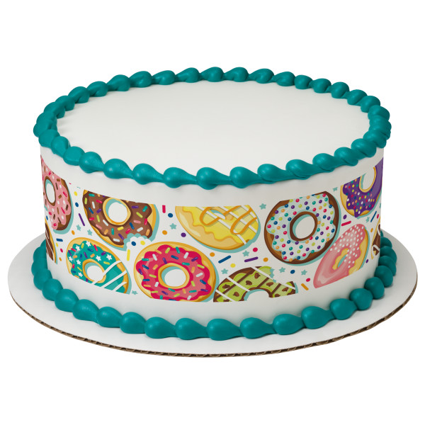 Donuts PhotoCake® Edible Image® Strips