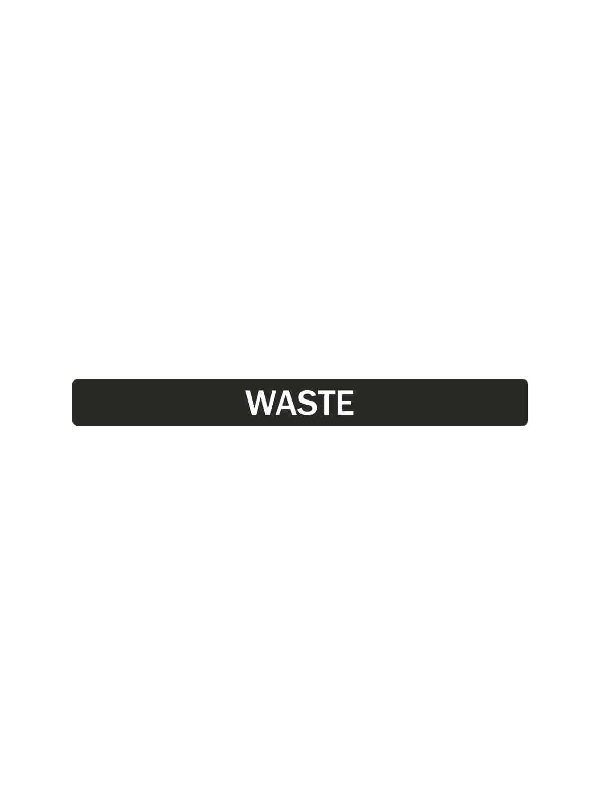 ASPYRE – Label – Waste – Black-White