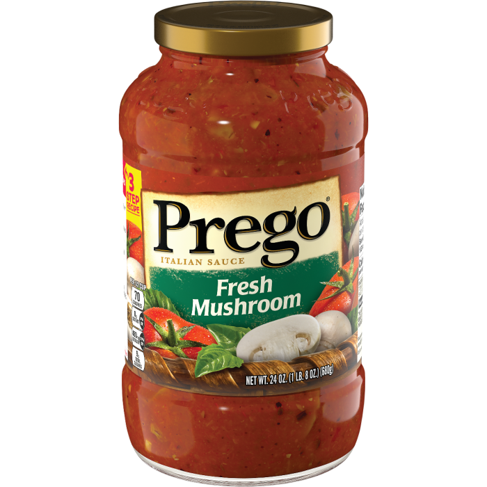 Fresh Mushroom Italian Sauce