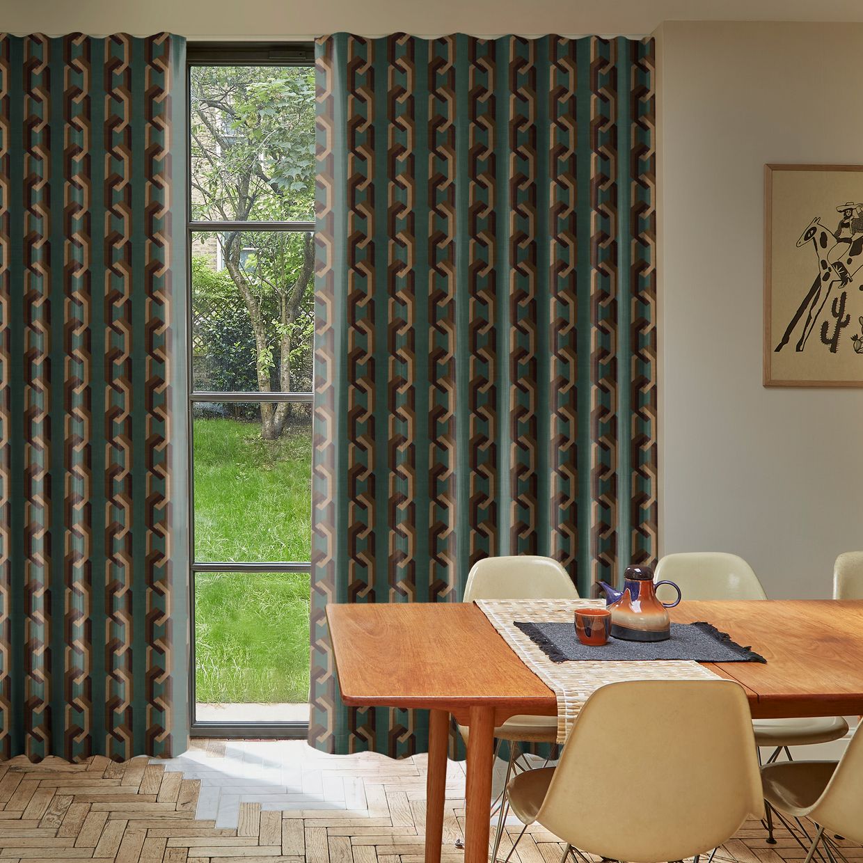 Chain of Fools Jade Curtain