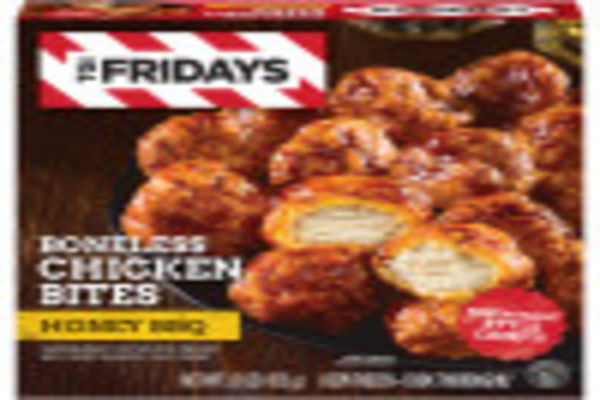 TGI Friday's Boneless Chicken Bites with Honey BBQ Sauce 15 oz Box - My ...