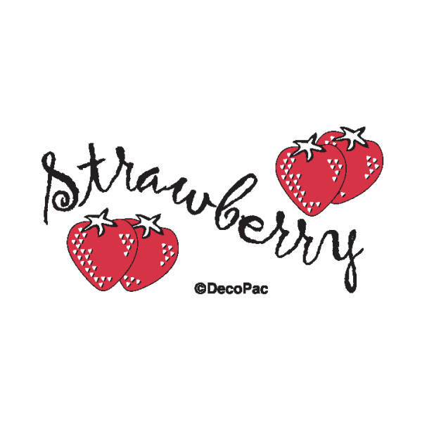 Strawberry Promotional Label