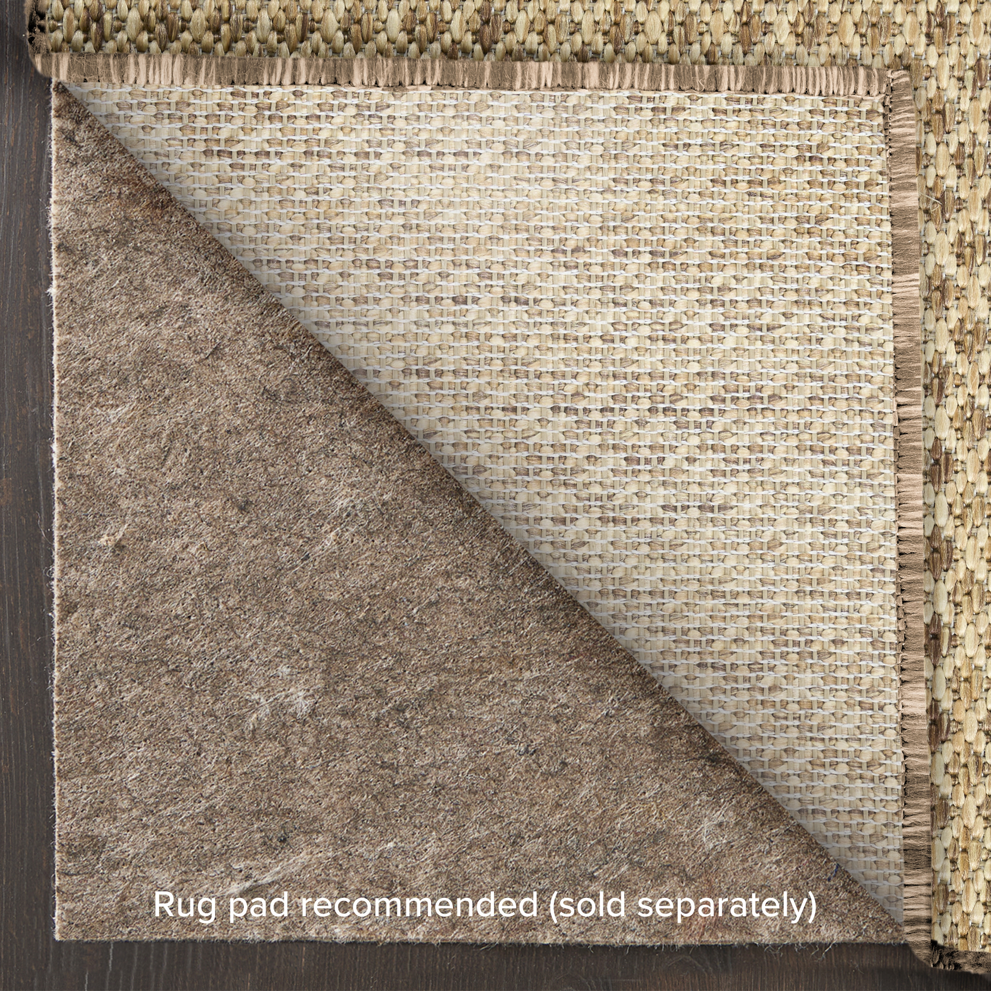 Nourison Courtyard 3' x 5' Jute Modern Rug