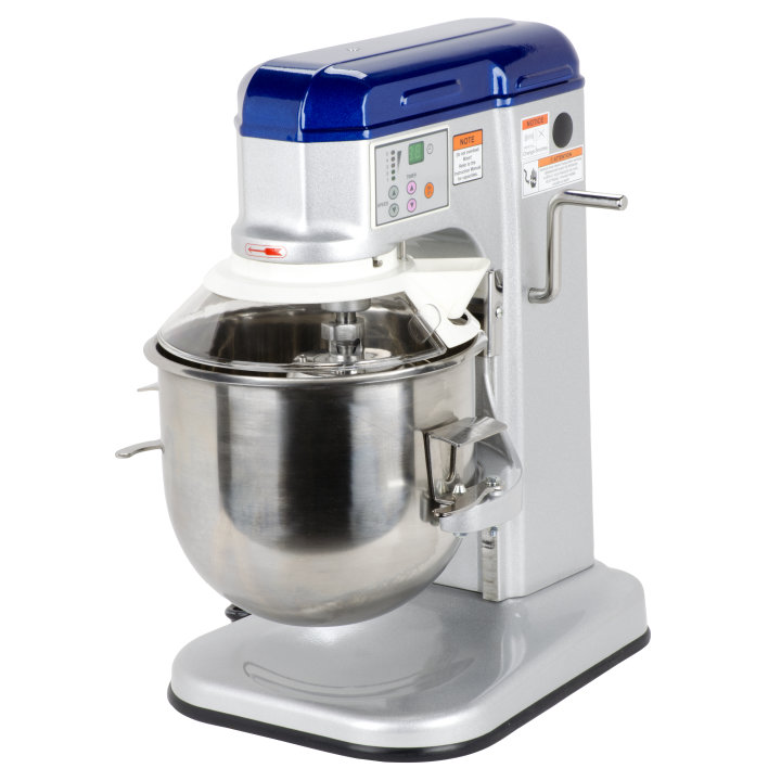 10-quart 110- to 120-volt countertop mixer with safety guard