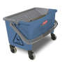 Rubbermaid Commercial, HYGEN™, 24qt, Finish Bucket, Blue