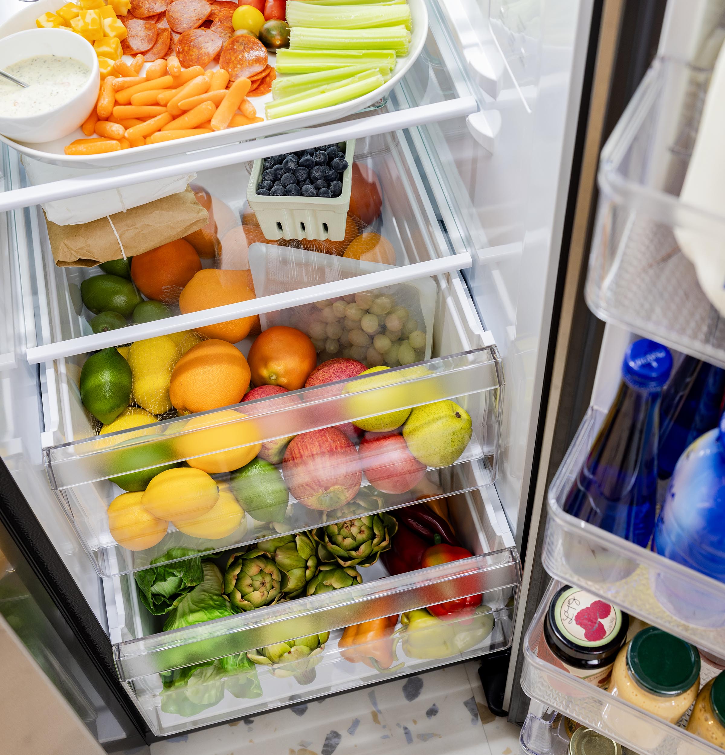 Two Fresh Food Storage Drawers