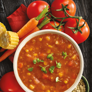  Heinz Soup of the Day™ Tomato, Vegetable & Lentil Soup 430g 
