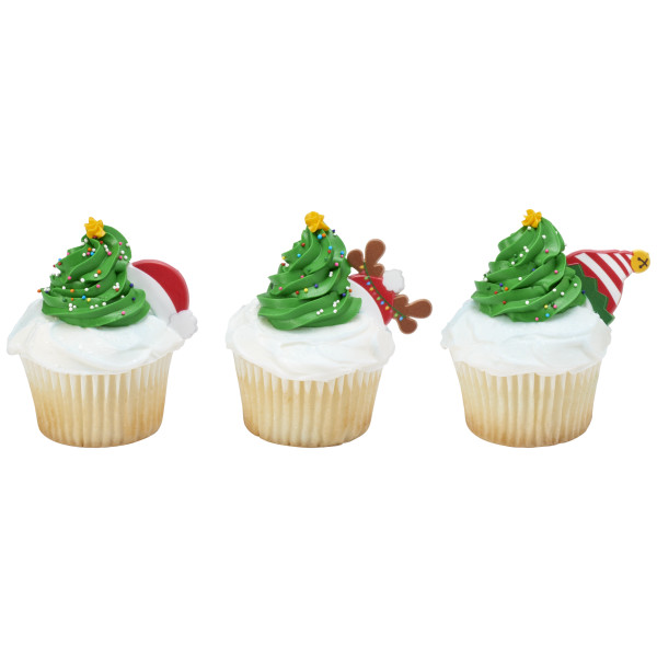 Whimsical Feet and Hats Cupcake Rings
