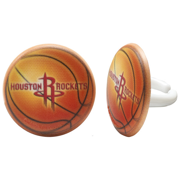 NBA Team Basketball Cupcake Rings