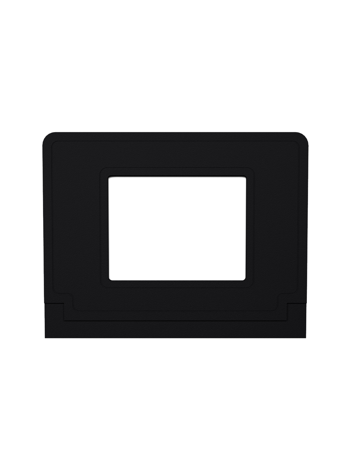 VISION – Single – Sign Frame – Black