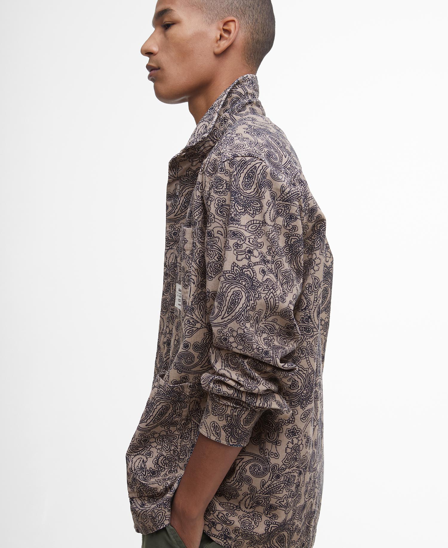 Brignall Cord Overshirt image number 3