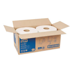 Tork, W2, 2 ply, 9.00"x13.00", Paper, General Purpose Wipers, White