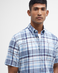 Hartley Regular Short-Sleeved Shirt Sky