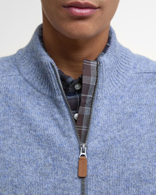 Pullover Talder Zip-Up Bluestone