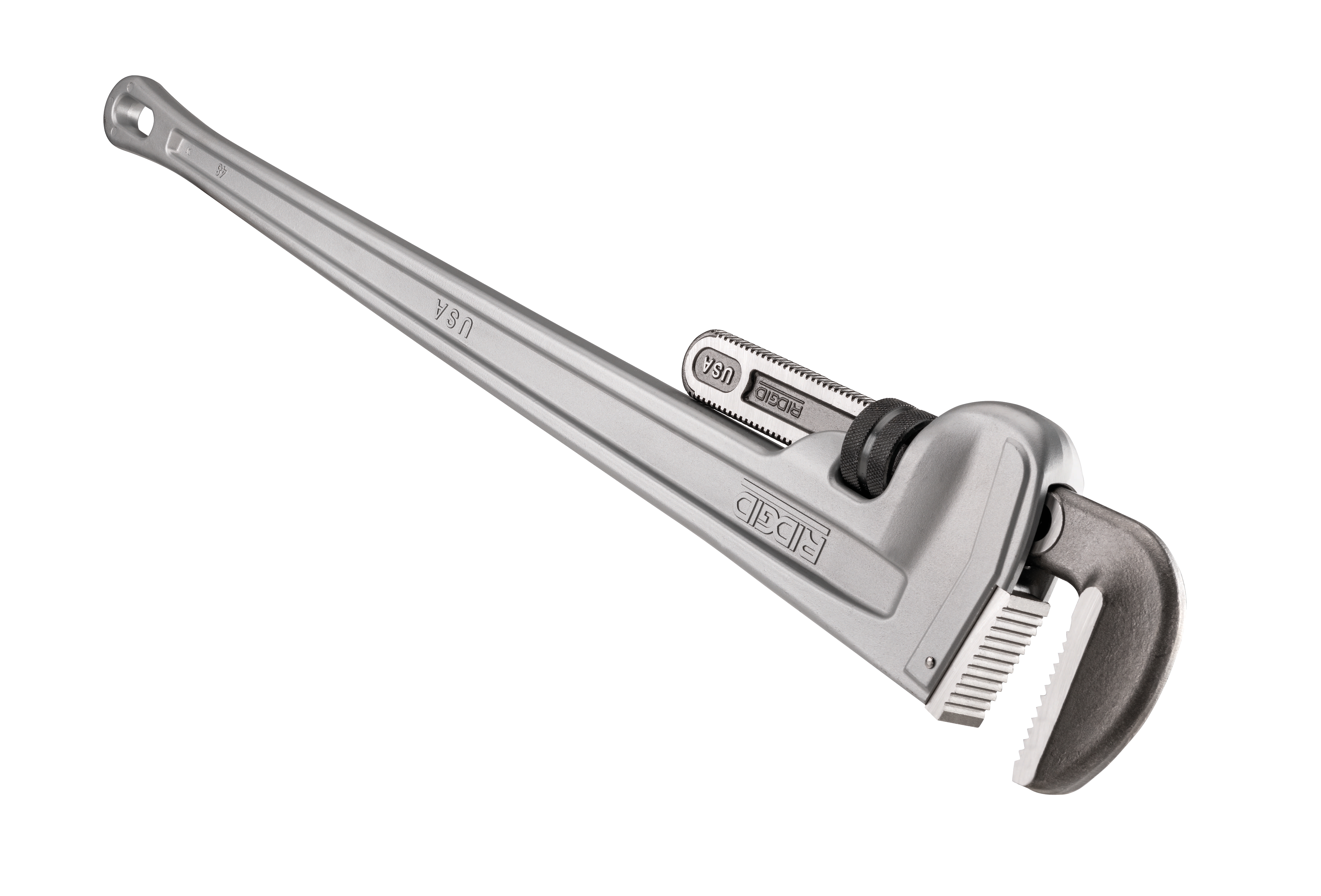 18" Aluminum Straight Pipe Wrench - Image 7