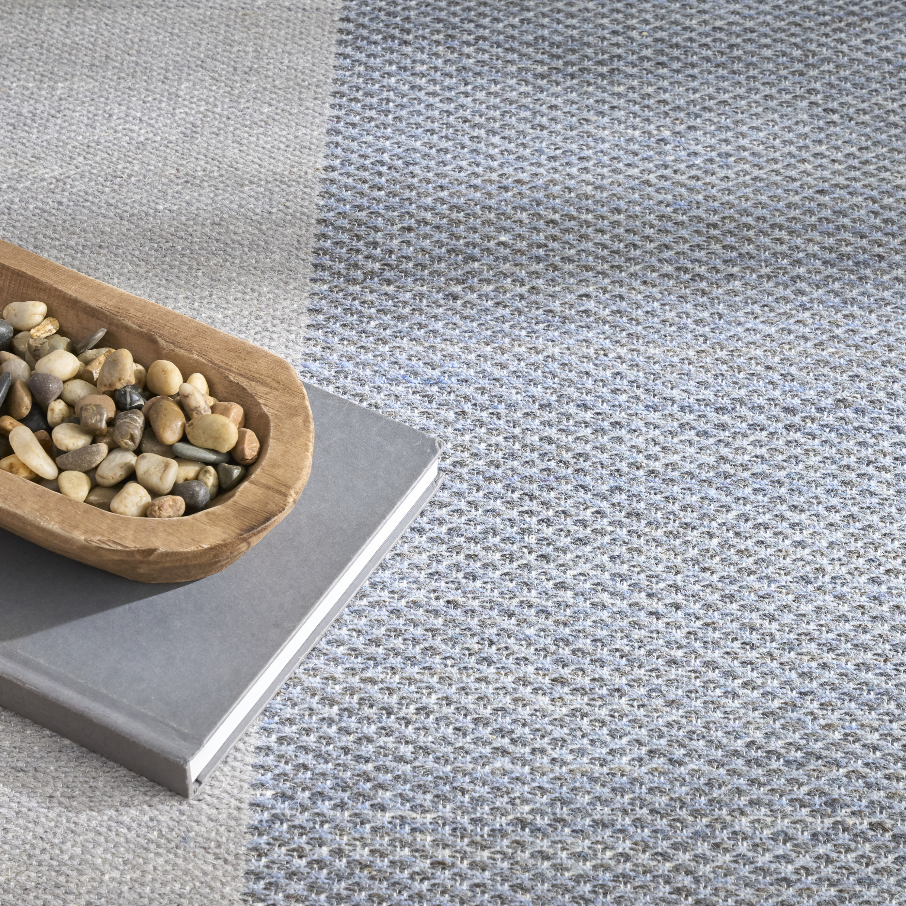 Nourison Copenhagen 8' x 10' Ivory Blue Mid-Century Modern Indoor Rug