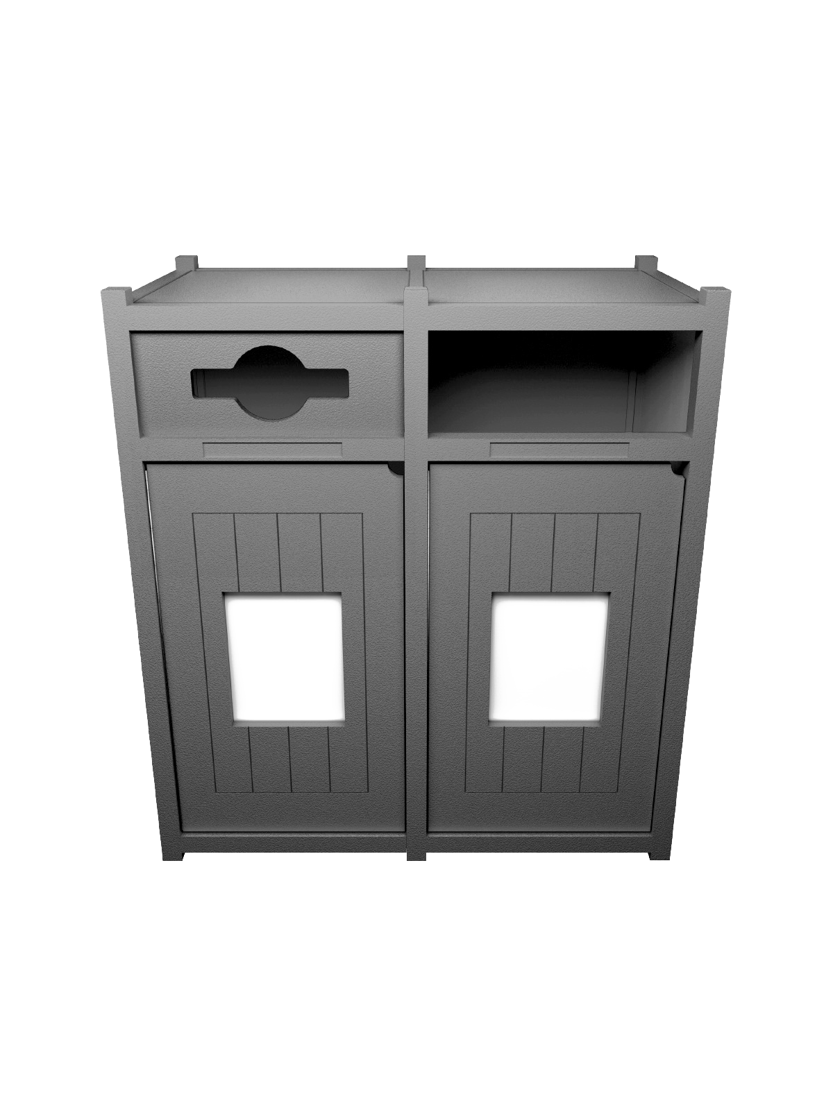 VISION – Double – Unit – Mixed-Full – Grey