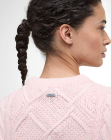 Burne Argyle Crew Neck Jumper 