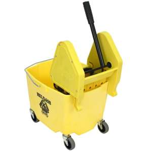 Impact, Combo 4000, 35qt, Mop Bucket w/ Downpress Wringer, Yellow