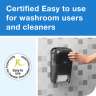 Tork, OptiServe® 2-Roll, Coreless Bath Tissue Dispenser, Black