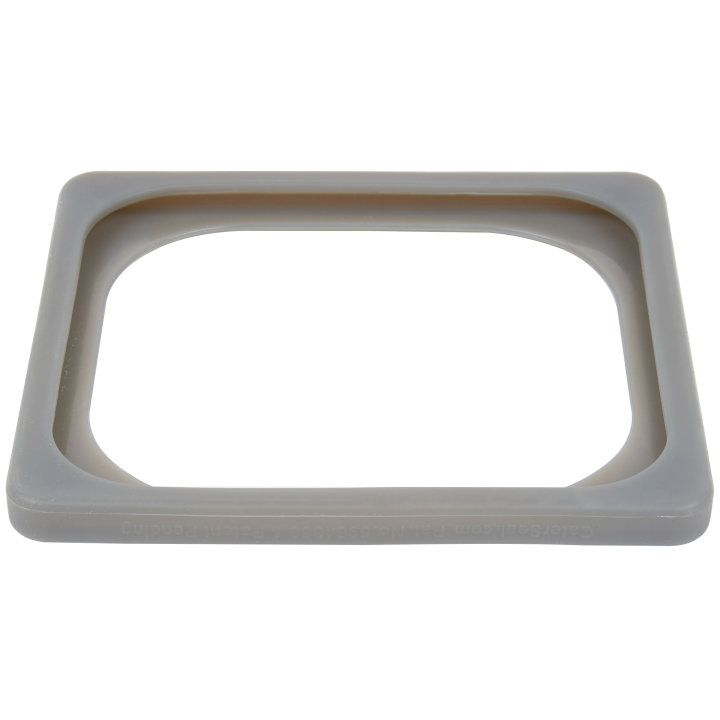 Sixth-size high-temperature silicone pan band in gray