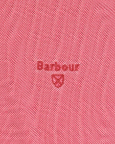 Washed-Out Sports Polo Shirt 