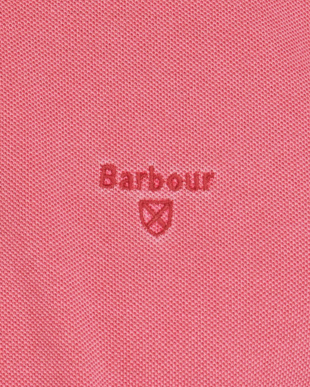 Washed-Out Sports Polo Shirt