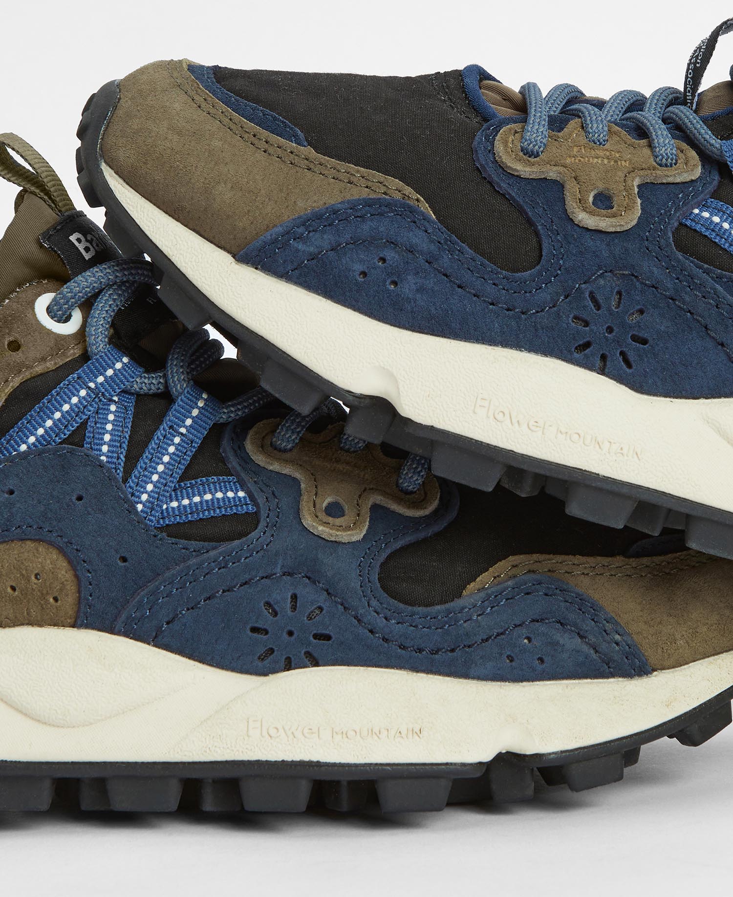 Barbour x Flower Mountain Yamano 3 Uni Trainers image number 2