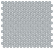 Studio Sky 3/4″ Penny Round Mosaic Matte