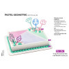 Pastel Geometric Cake Kit Cake Decorating Instruction Pastel Geometric Cake Kit Cake Decorating Instruction