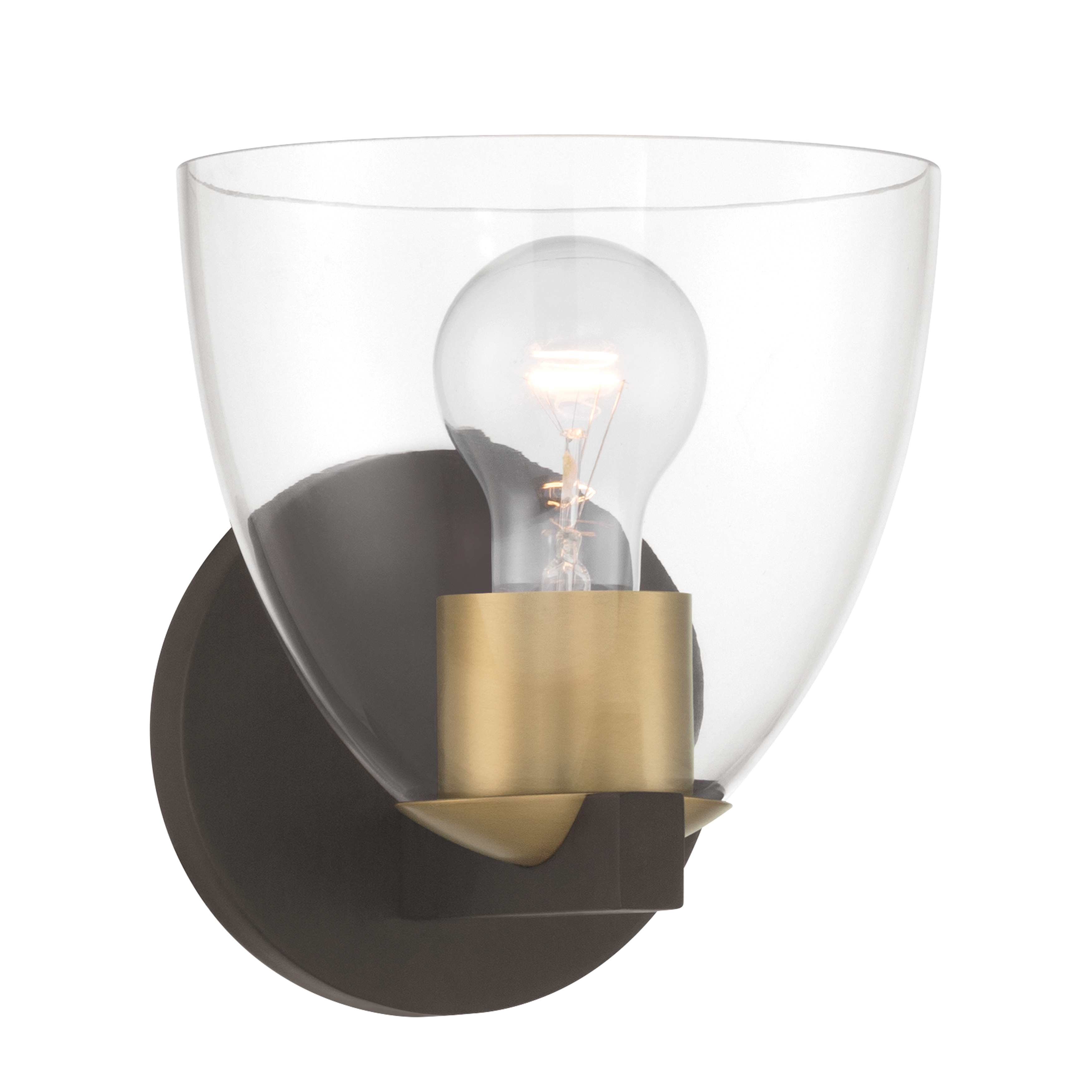 Noellea 7.5" High 1-Light Bath Sconce