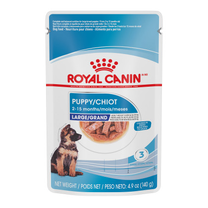 Royal Canin Size Health Nutrition Large Puppy Pouch Dog Food
