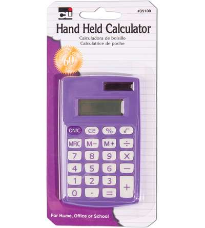 Hand Held Calculator