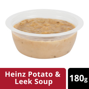 heinz® potato & leek soup portion 180g image