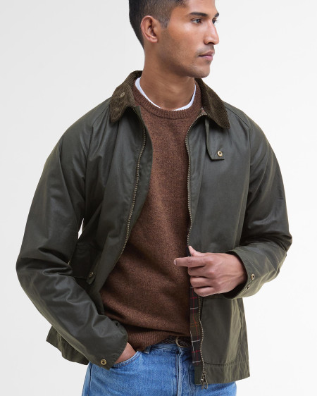 Bedale Short Waxed Jacket