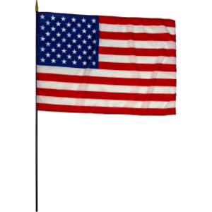 Nylon U.S. Classroom Flag, 24" x 36"