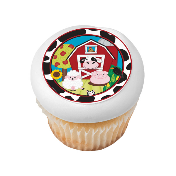 Baby Barnyard PhotoCake® Edible Image®