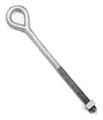 Oval Eyebolt Steel Hot-Dip Galvanized 16 in. L Bolt 6 in. Thread