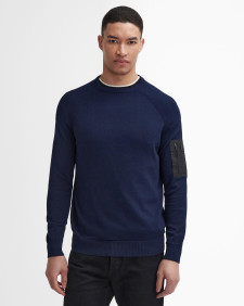 Blades Crew Neck Jumper Classic Navy
