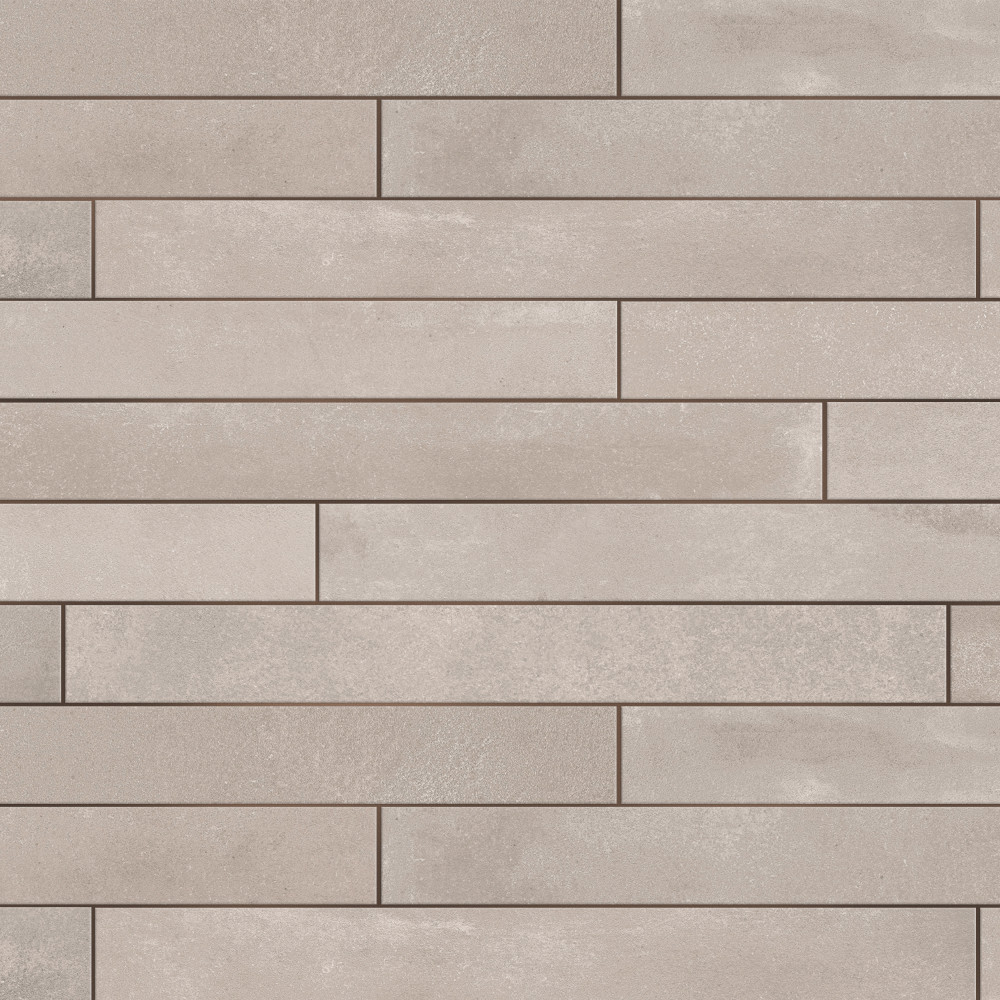 Tucson Greige 1-7/8 in. x 17-3/4 in. Porcelain Floor and Wall Tile